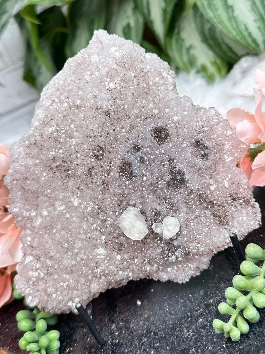 Unique Hematite Quartz Stalactite