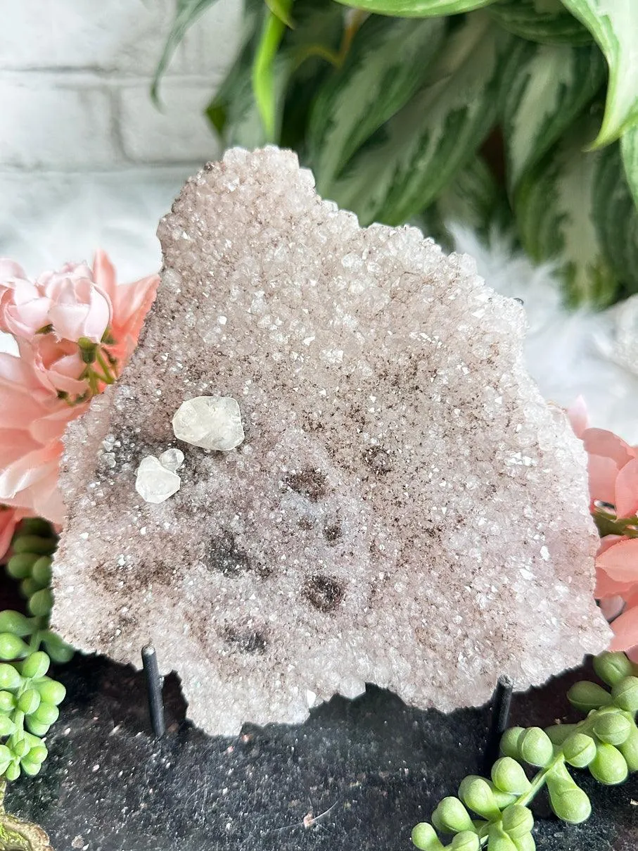 Unique Hematite Quartz Stalactite
