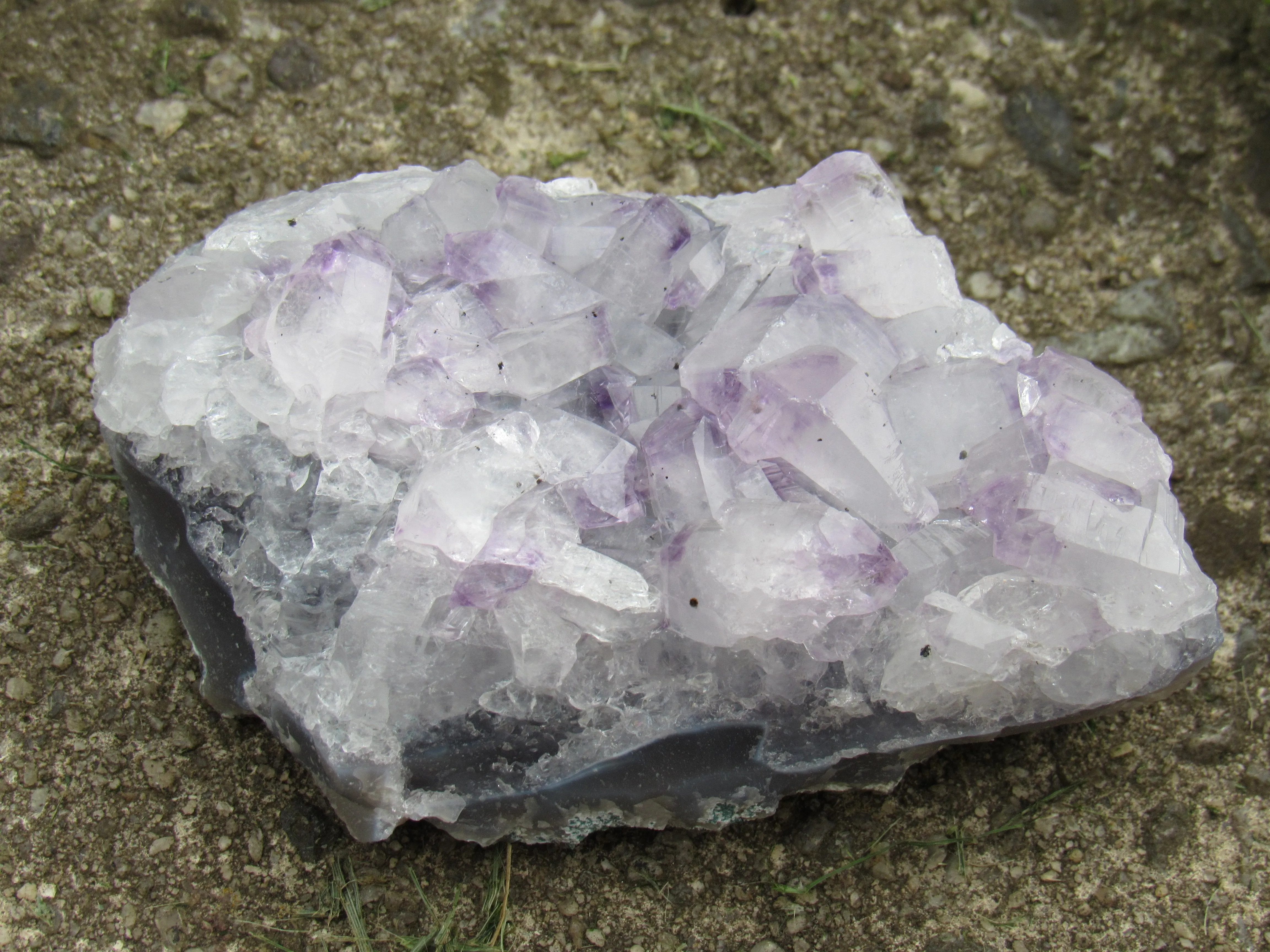 Unique Lilac Amethyst Cluster