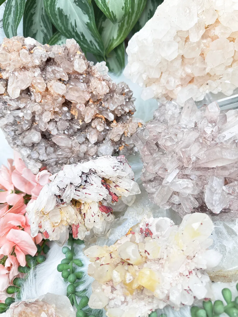 Unique Madagascar Quartz Clusters