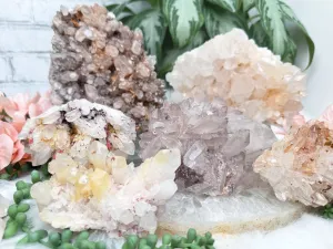 Unique Madagascar Quartz Clusters