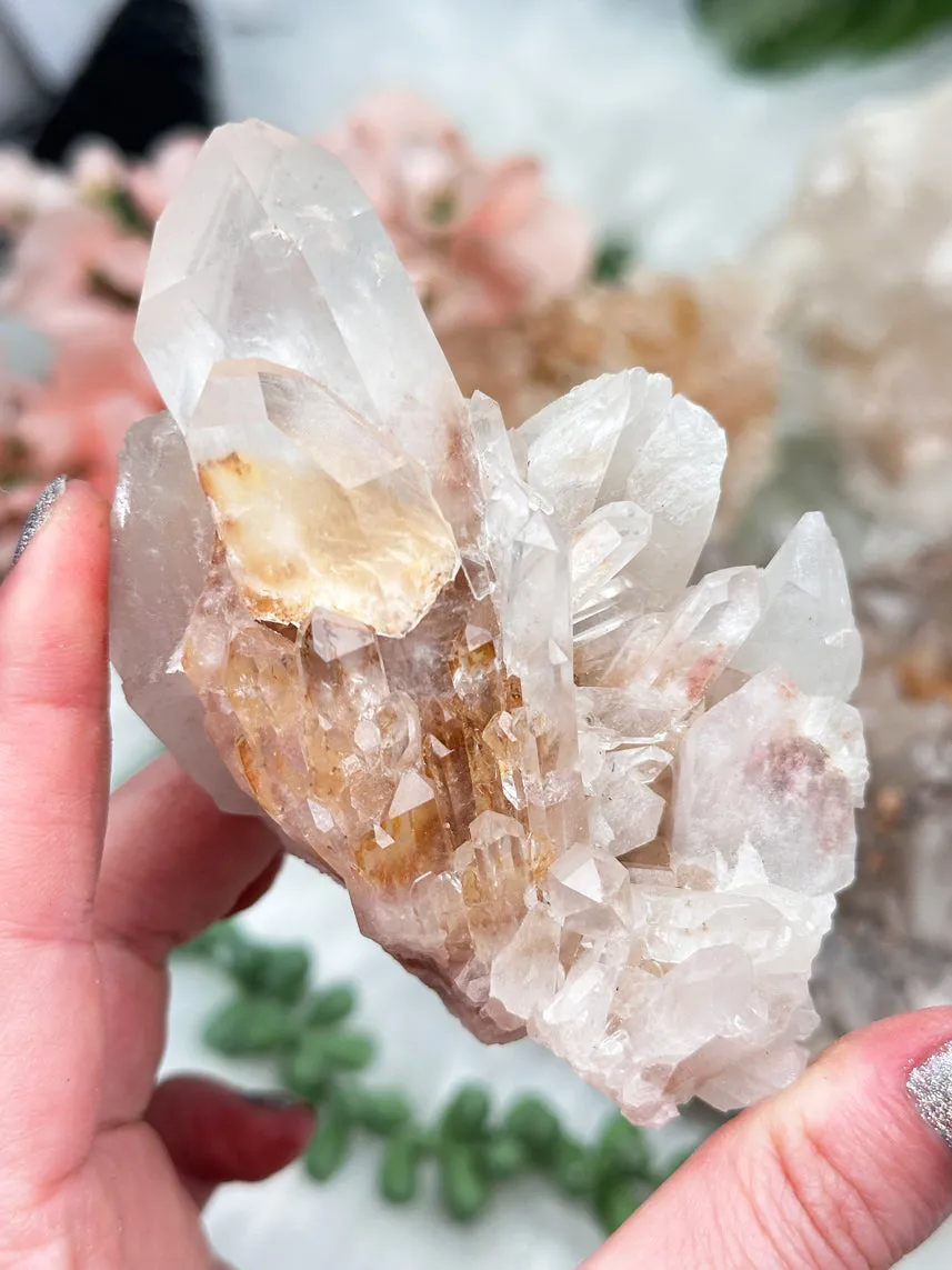 Unique Madagascar Quartz Clusters