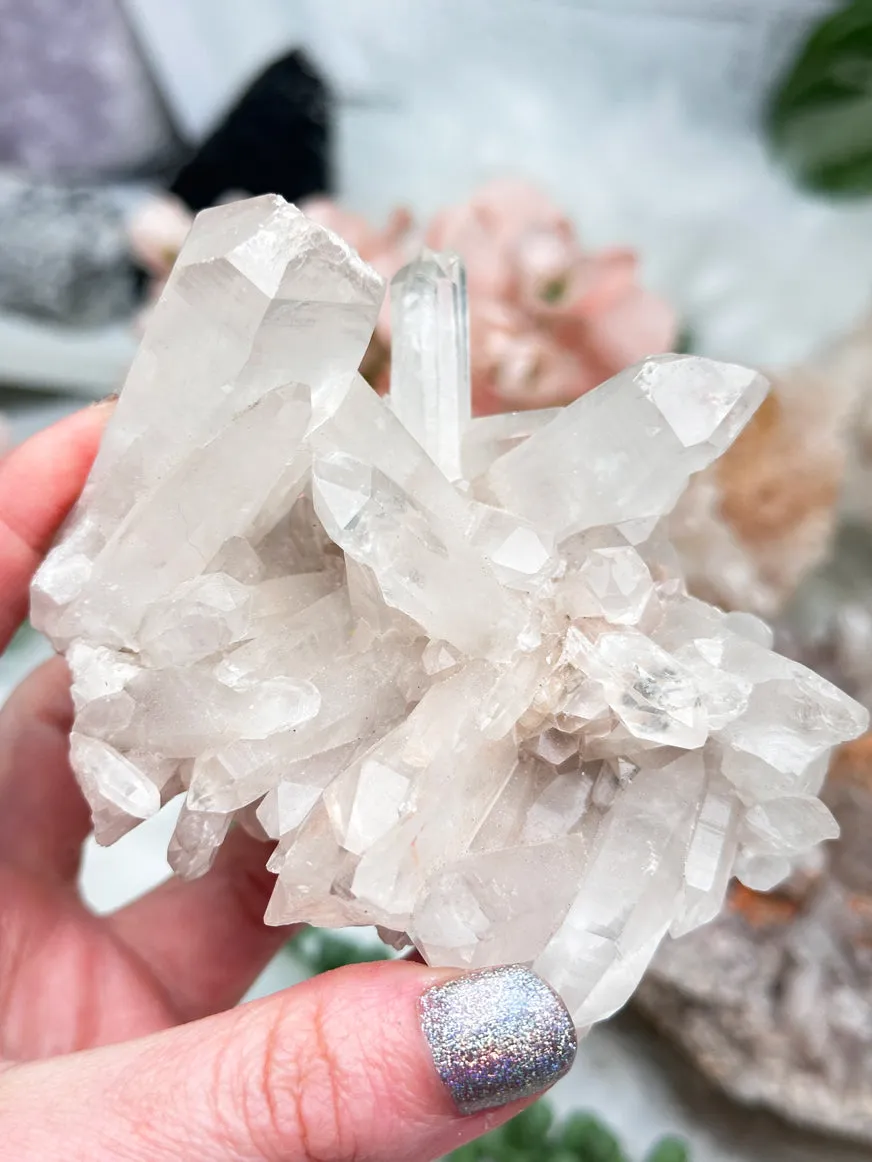 Unique Madagascar Quartz Clusters