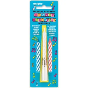 Unique Musical Birthday Candle Set