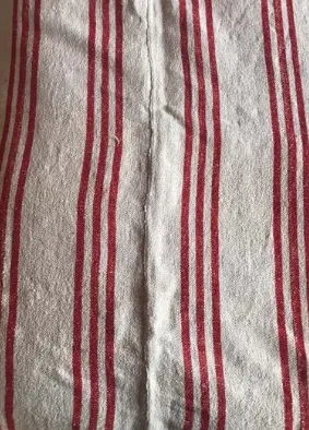 Unique Red  striped Bed Troughs