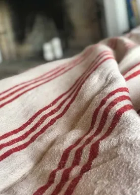 Unique Red  striped Bed Troughs