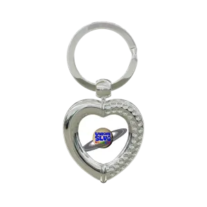 Unique Slug Universe Heart Keychain