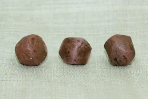 Unique Venetian Pink Faceted Beads