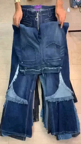Unique Y2K Flare Jeans