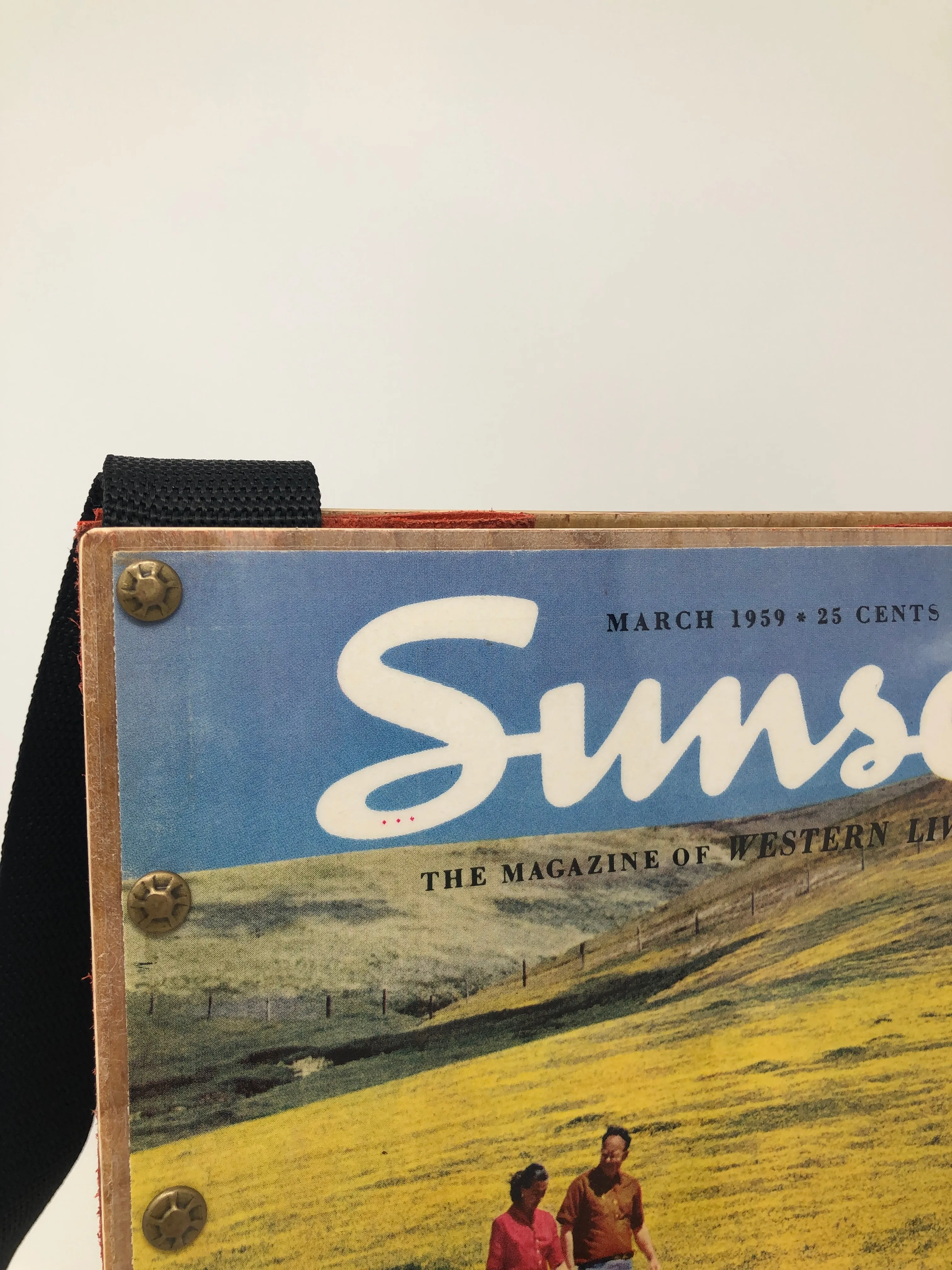 Vintage Graphics Magazine Purse - Wildflowers Sunset March 1959
