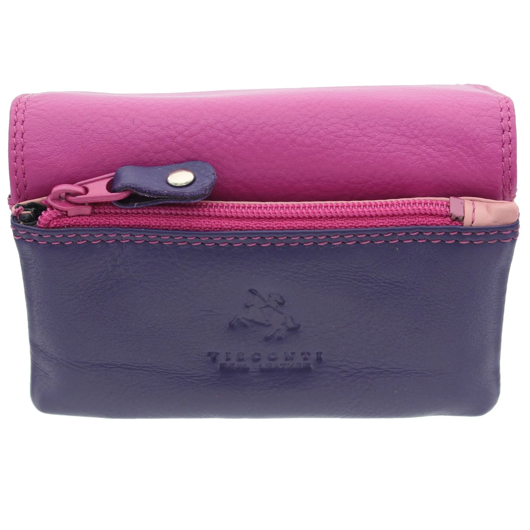 Visconti Leather Rainbow Collection TAHITI Purse RB99