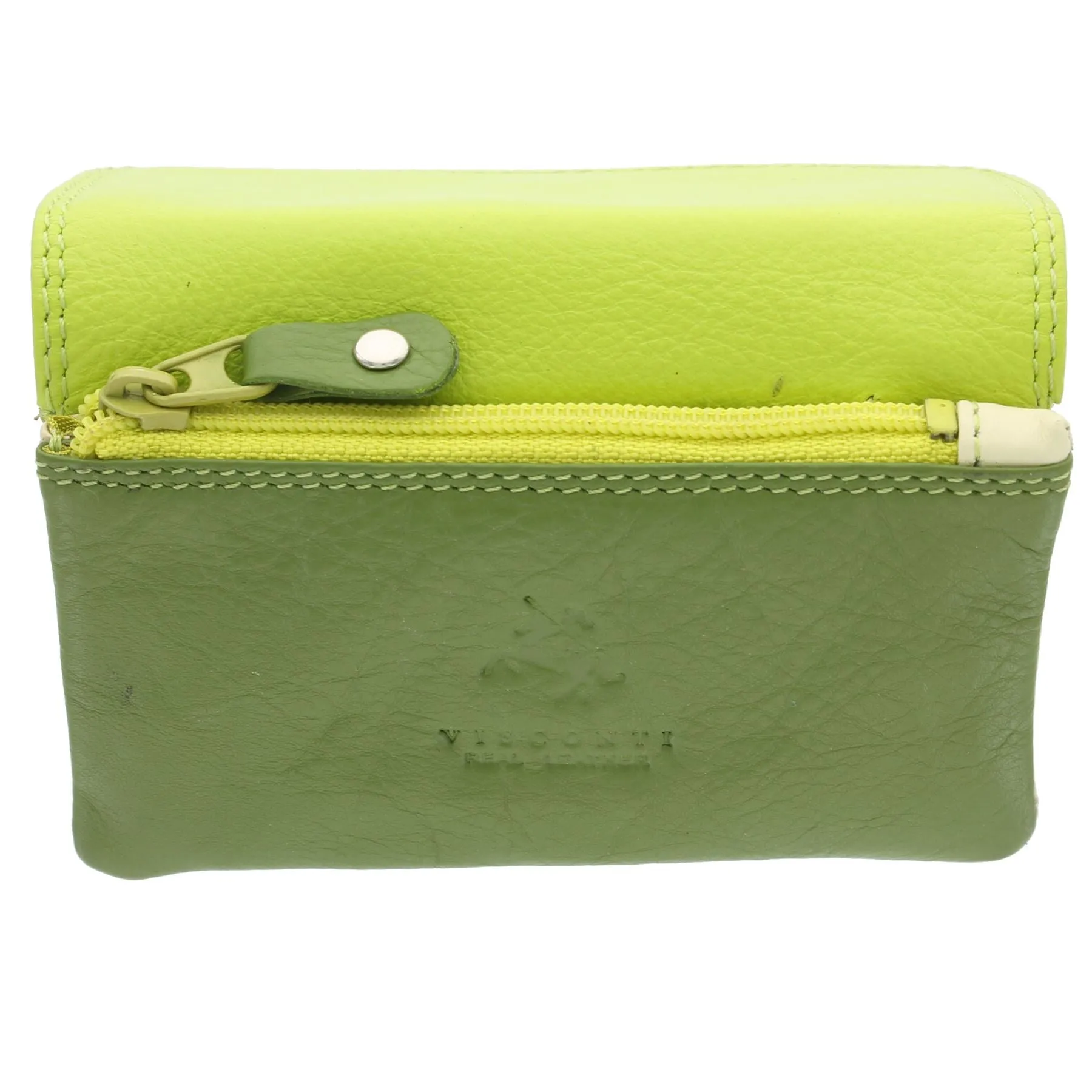 Visconti Leather Rainbow Collection TAHITI Purse RB99