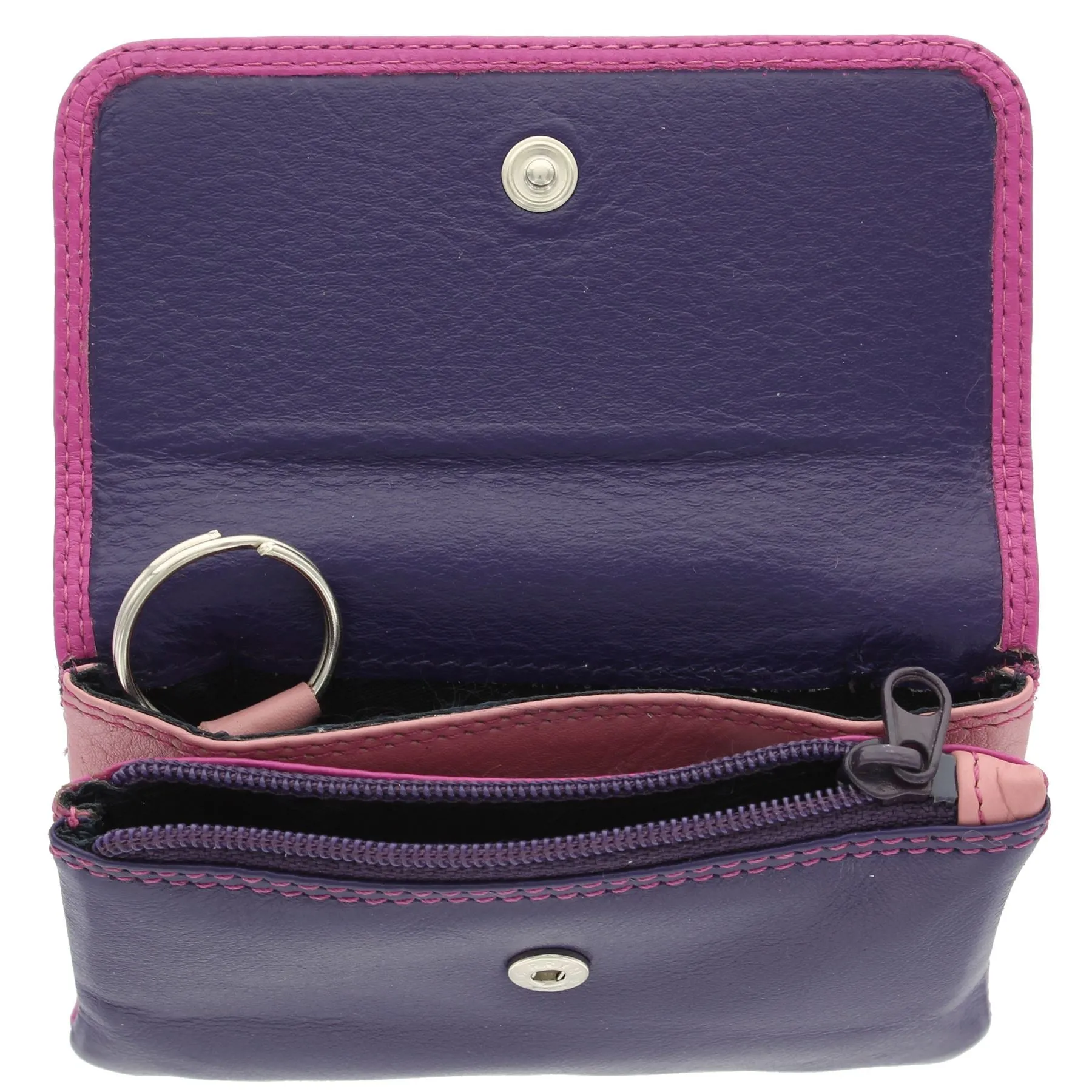 Visconti Leather Rainbow Collection TAHITI Purse RB99