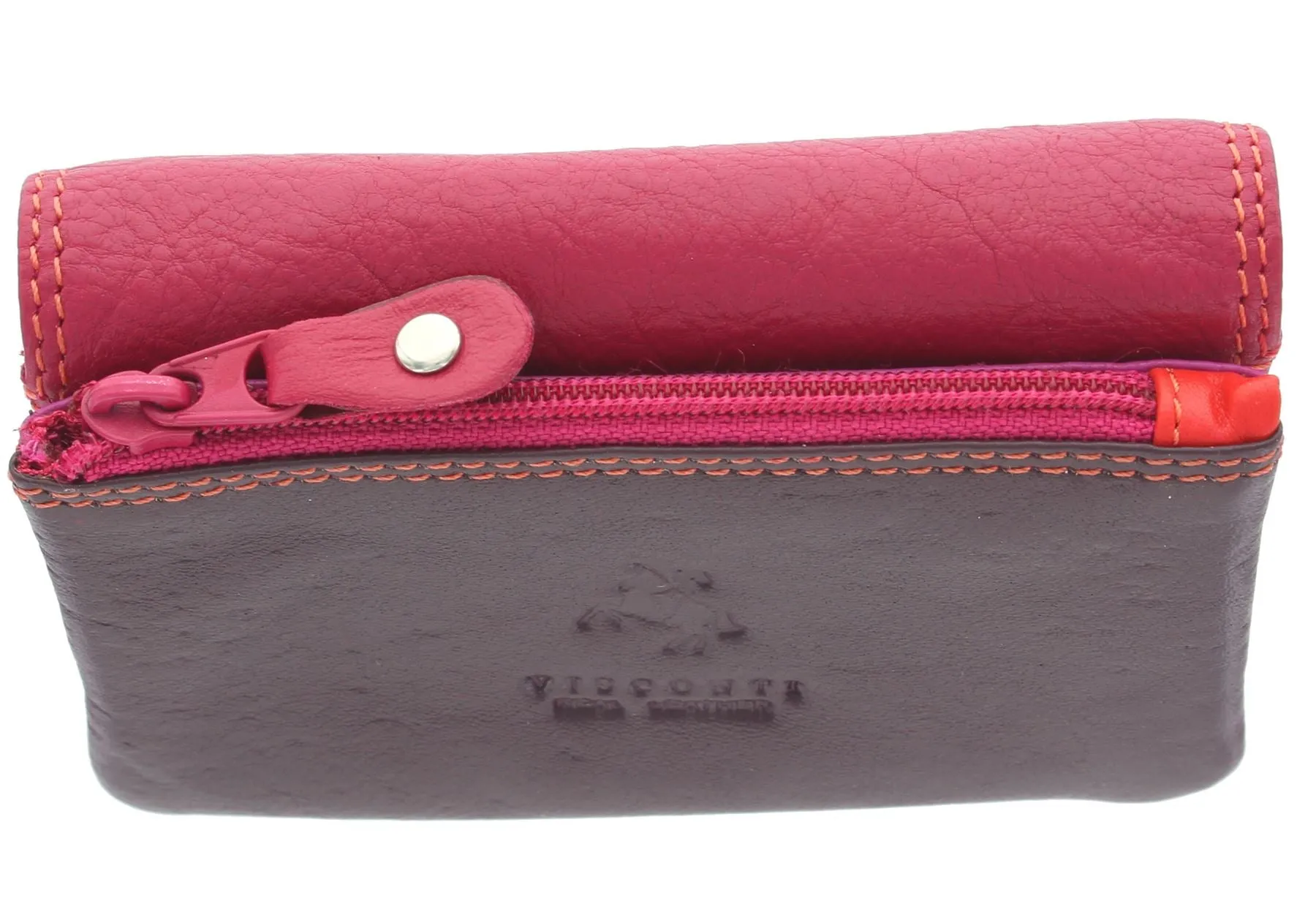 Visconti Leather Rainbow Collection TAHITI Purse RB99