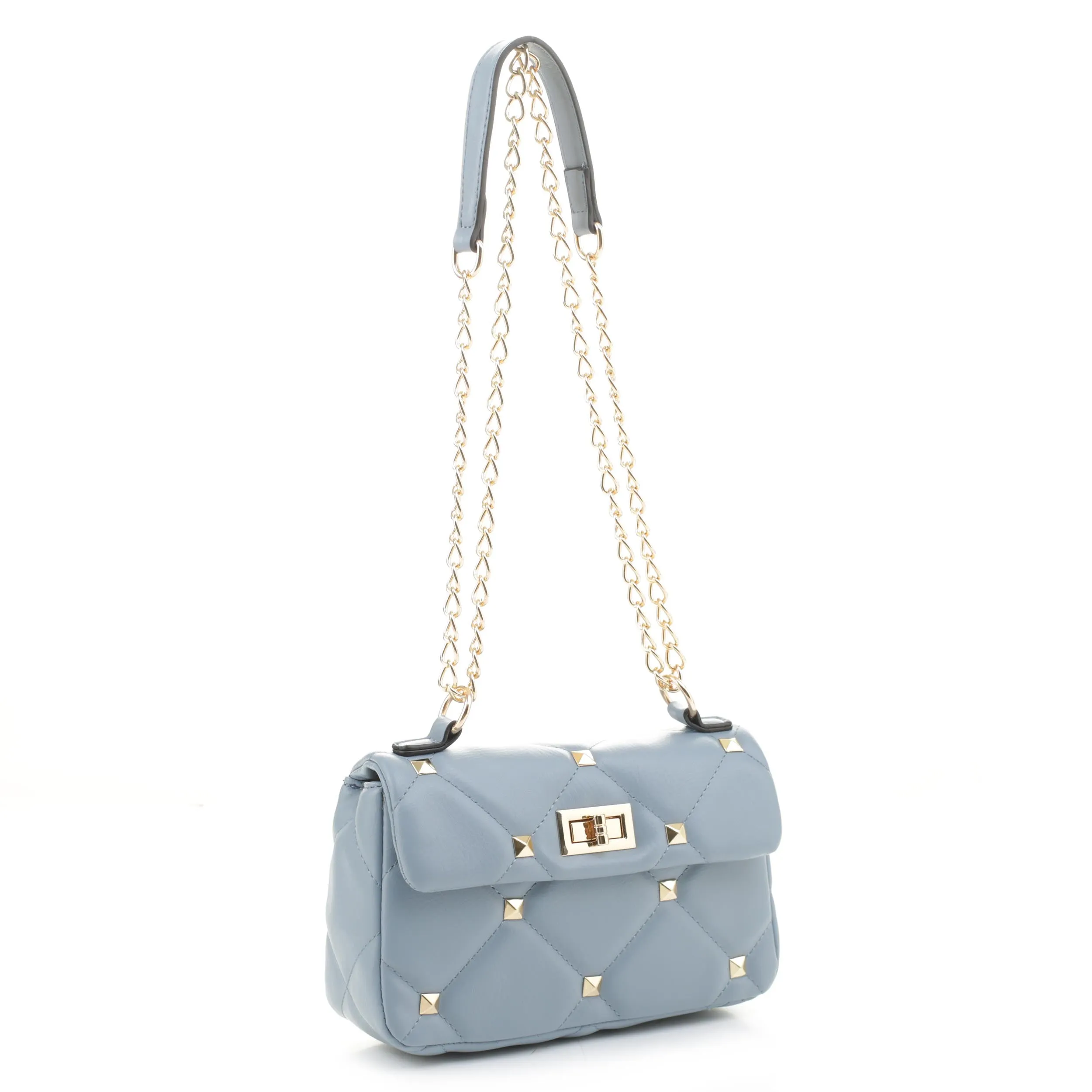 Whitley Quilted Studded Shoulder