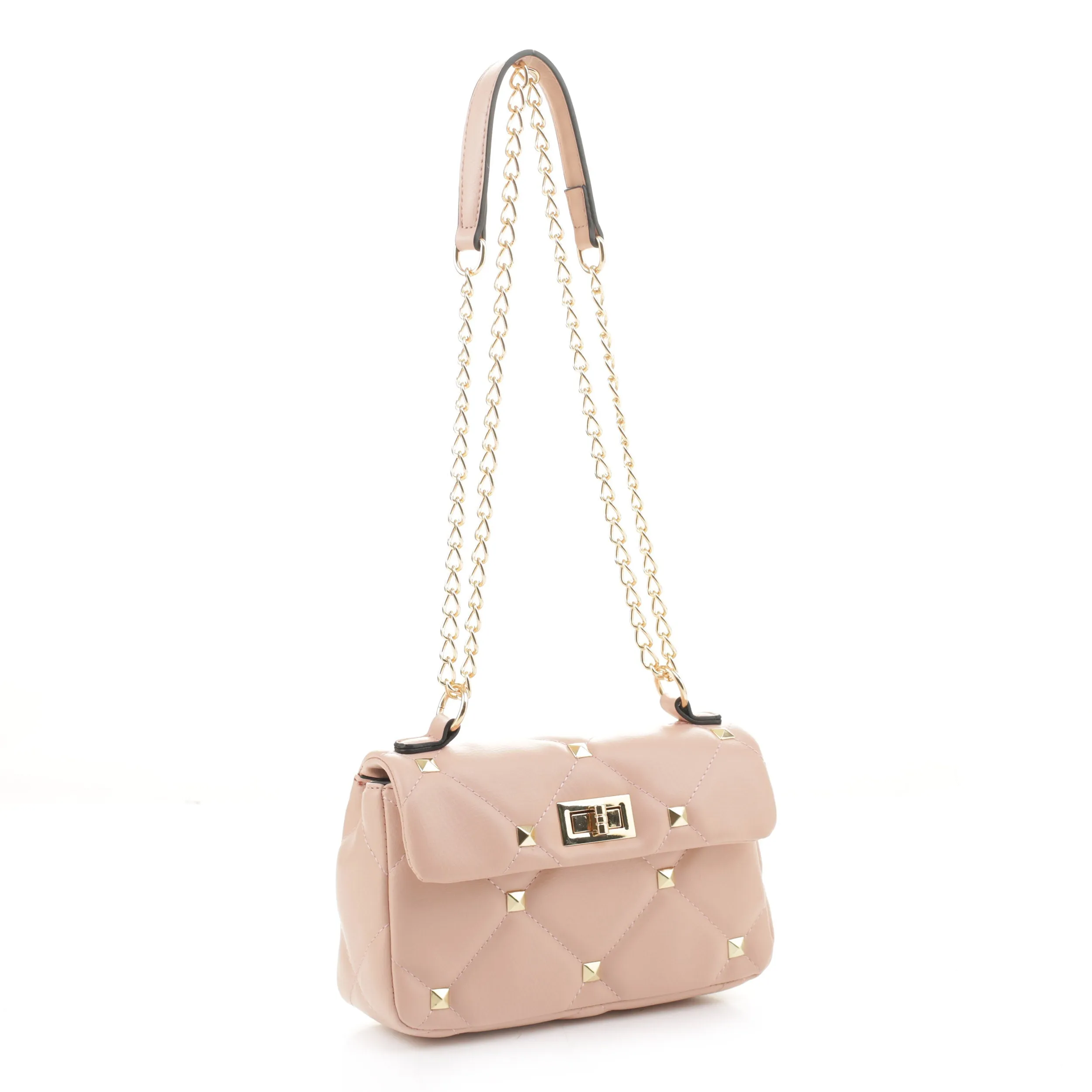 Whitley Quilted Studded Shoulder