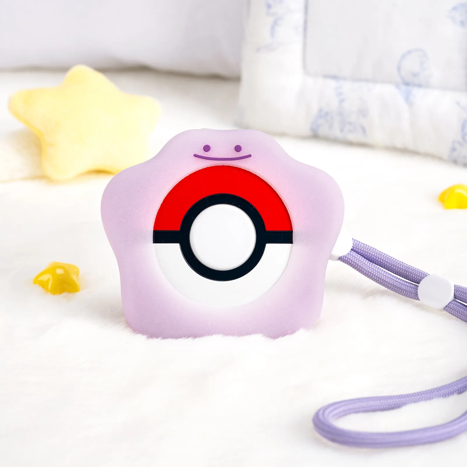 WISHAVEN Ditto Luminous Silicone Protective Case for Pokemon GO Plus   2023