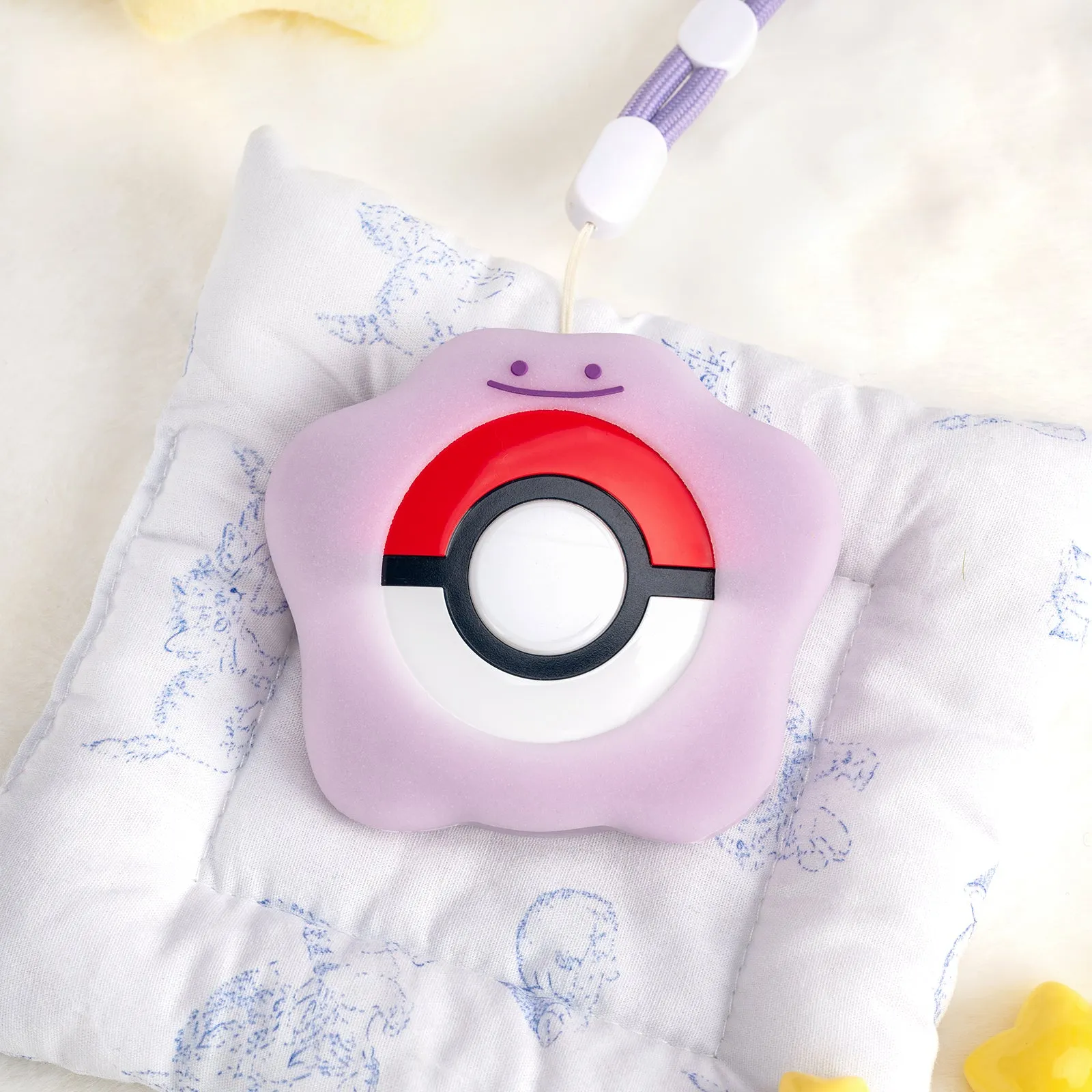 WISHAVEN Ditto Luminous Silicone Protective Case for Pokemon GO Plus   2023