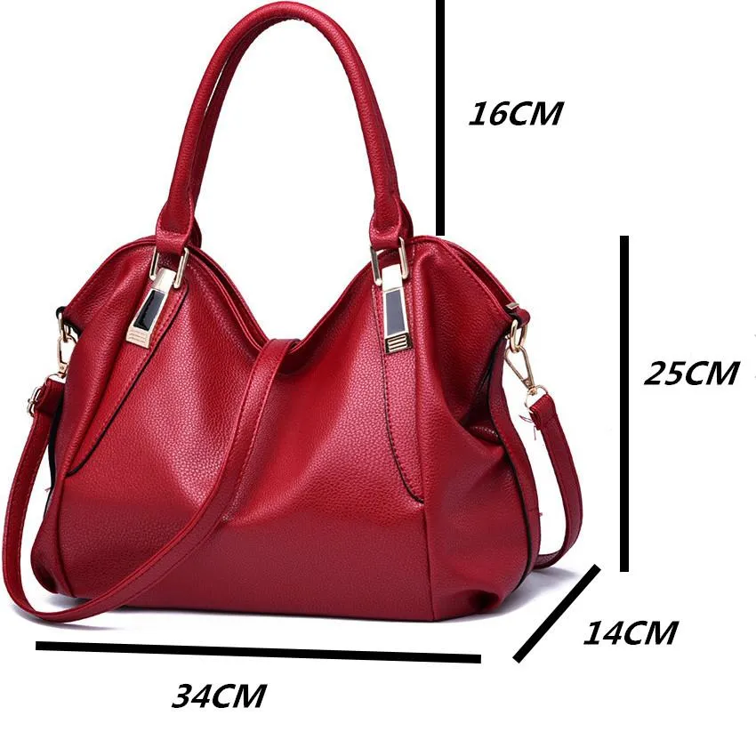Women Formal Faux-Leather Tote Cross-body Bag with a Premium Design