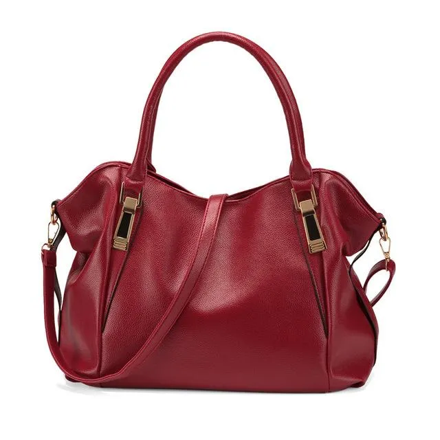 Women Formal Faux-Leather Tote Cross-body Bag with a Premium Design