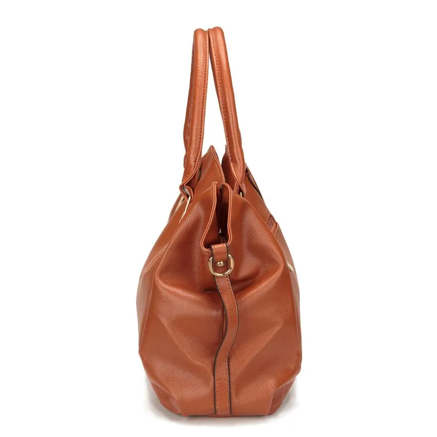 Women Formal Faux-Leather Tote Cross-body Bag with a Premium Design
