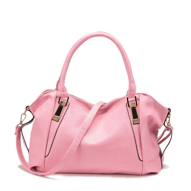 Women Formal Faux-Leather Tote Cross-body Bag with a Premium Design