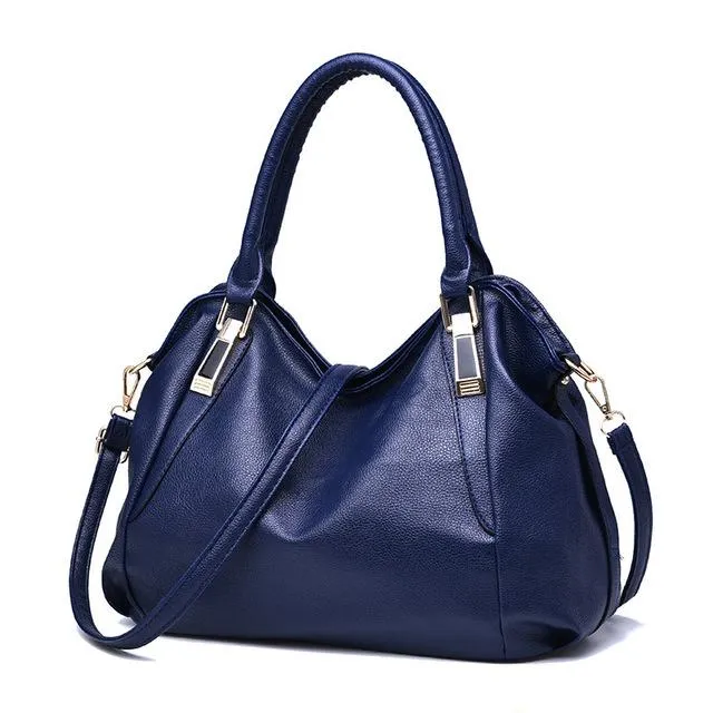 Women Premium Faux-Leather Messenger Cross-body Handbag