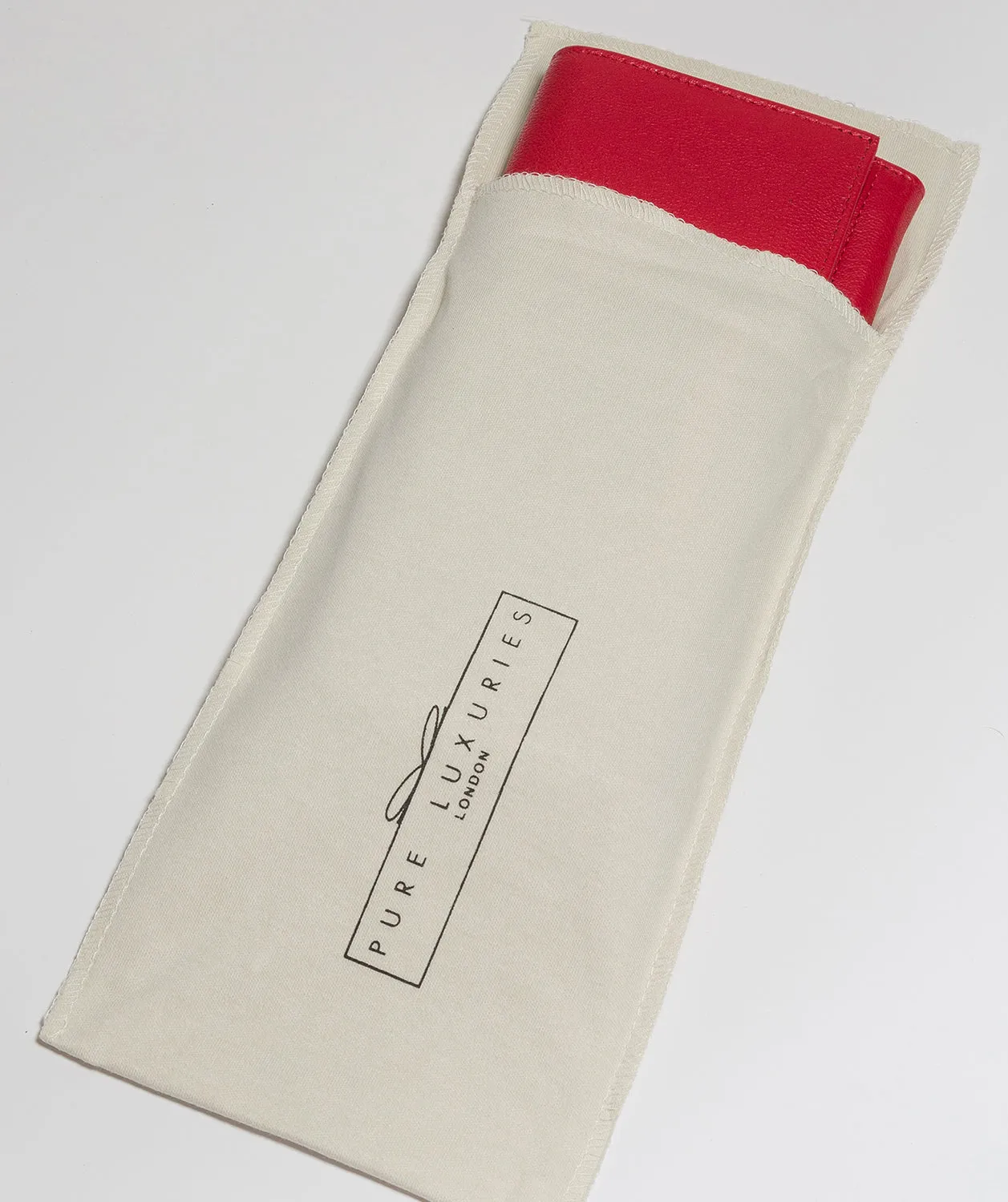 'Wren' Barbados Cherry Leather Purse