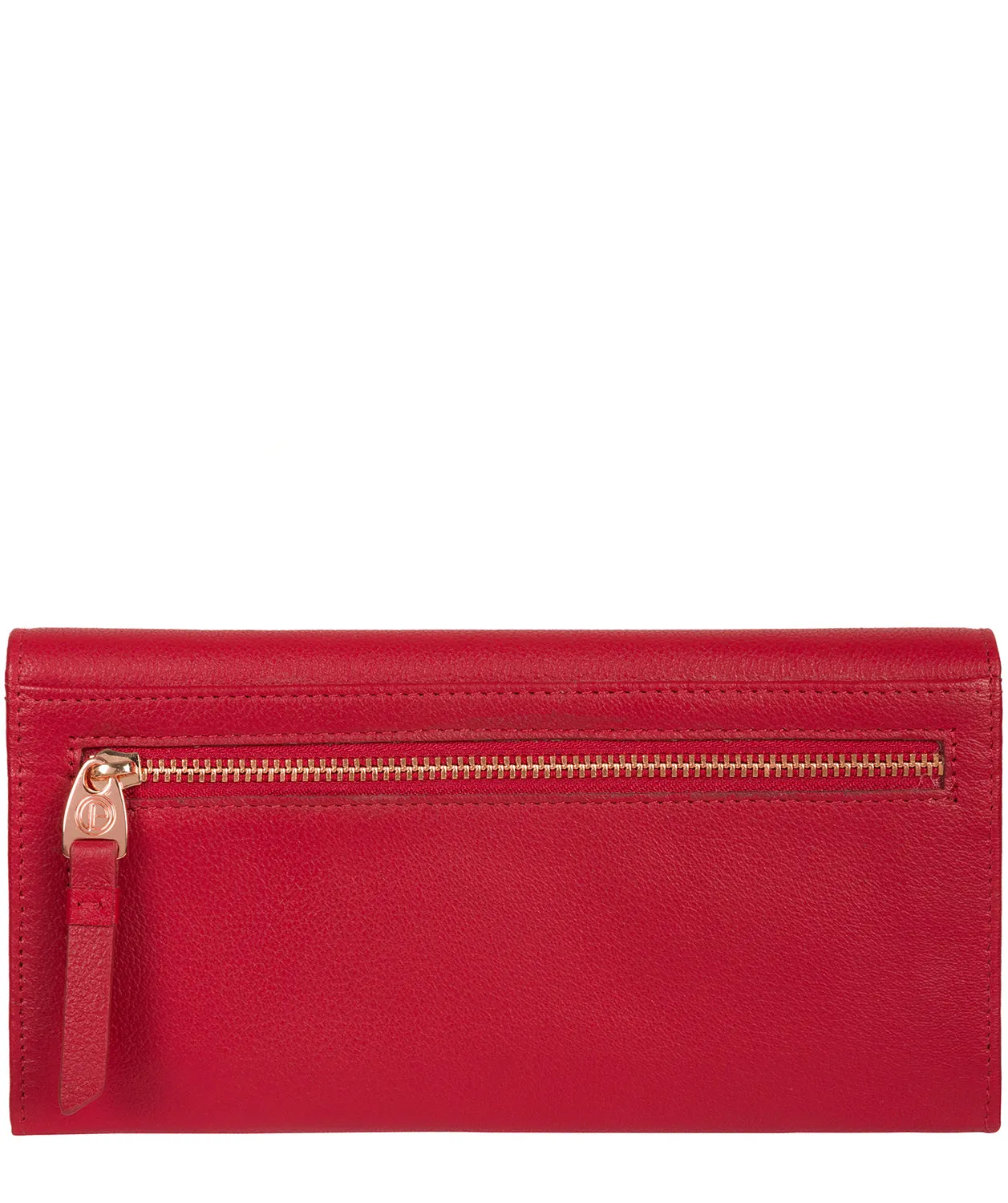 'Wren' Barbados Cherry Leather Purse