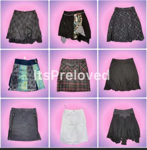 Y2k Gothic Unique Skirts(RX-613)