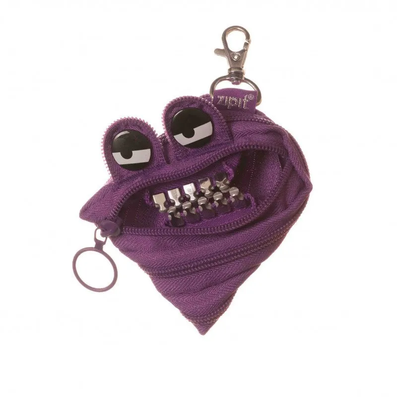 Zipit Grillz Monster Coin Purse (Purple)