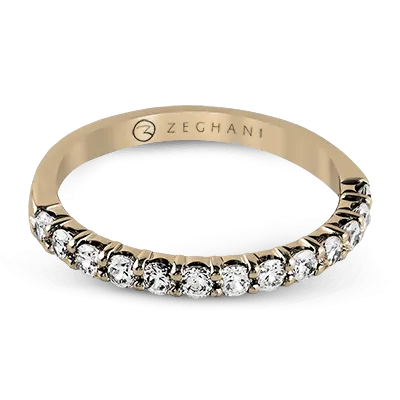 ZR92 Anniversary Ring in 14k Gold with Diamonds